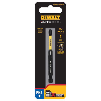 DeWalt ELITE SERIES Phillips #2 X 3-1/2 in. L Power Bit Steel