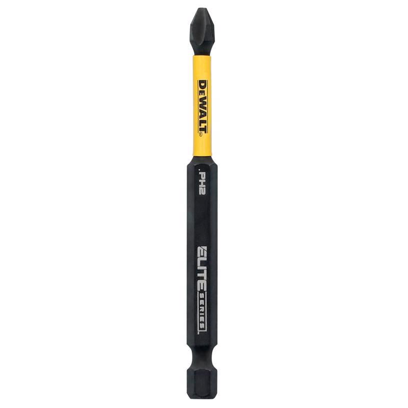 DeWalt ELITE SERIES Phillips #2 X 3-1/2 in. L Power Bit Steel