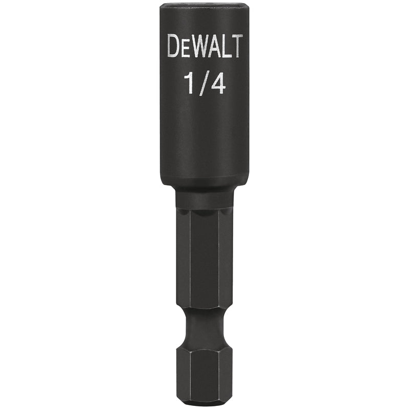 DeWalt Impact Ready 1/4 in. X 1-7/8 in. L Black Oxide Nut Driver