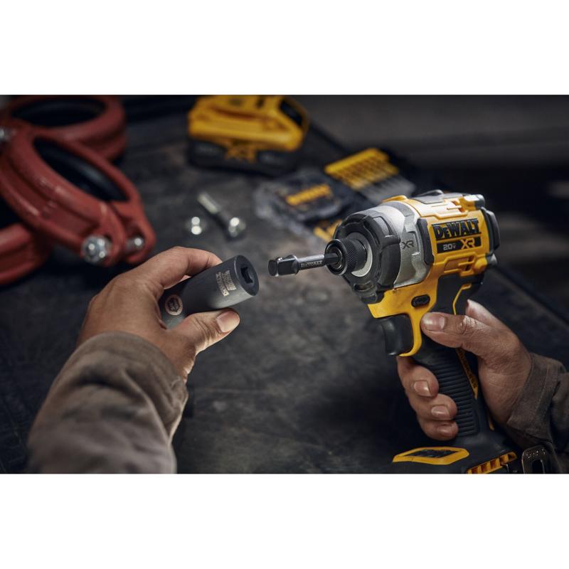 DeWalt ELITE SERIES 3 in. L X 3/8 in. drive Socket Adapter