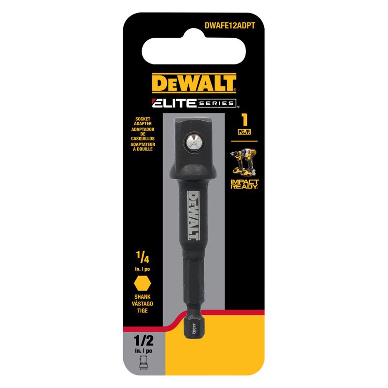 DeWalt ELITE SERIES 1/2 in. drive Socket Adapter