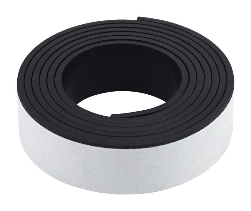 Magnet Source 30 in. L X .5 in. W Black Strip Magnetic Tape