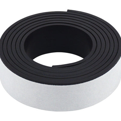 Magnet Source 30 in. L X .5 in. W Black Strip Magnetic Tape