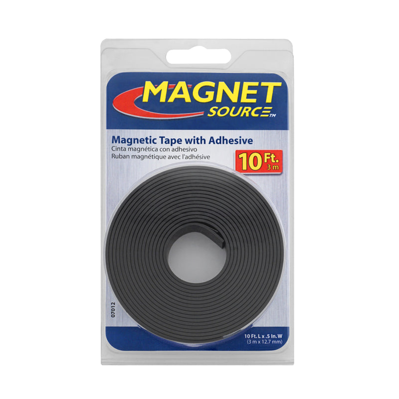 Magnet Source 120 in. L X .5 in. W Black Magnetic Tape 1