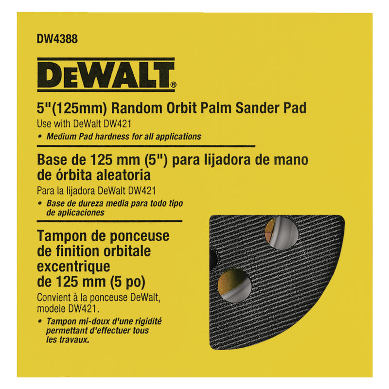DeWalt 5 in. Resin Hook and Loop Sander Replacement Pad