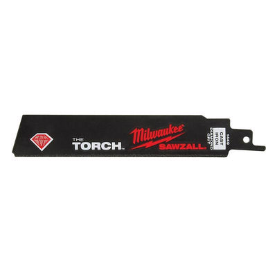Milwaukee The Torch 6 in. Diamond Grit Reciprocating Saw Blade