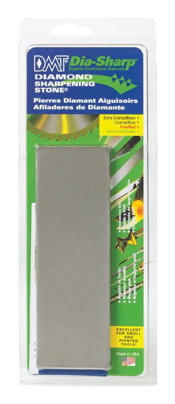 DMT Dia-Sharp 6 in. D X 6 in. L Diamond Double-Sided Bench Stone 600 Grit
