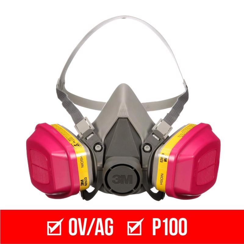 3M P100 Multi-Purpose OV/AG Respirator M
