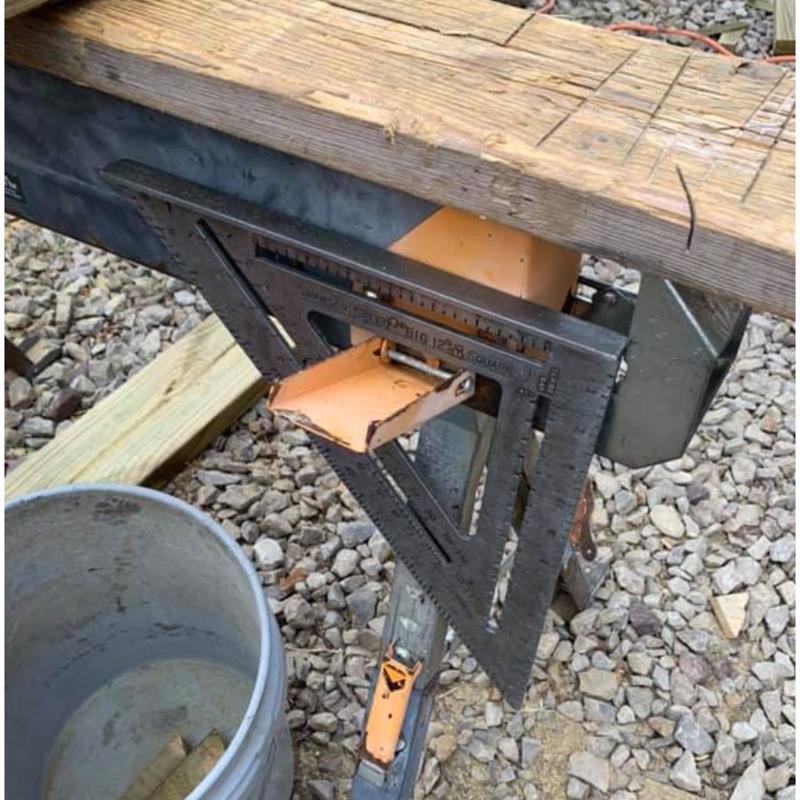 Swanson 12 in. L X 1 in. H Aluminum Big 12 Speed Square