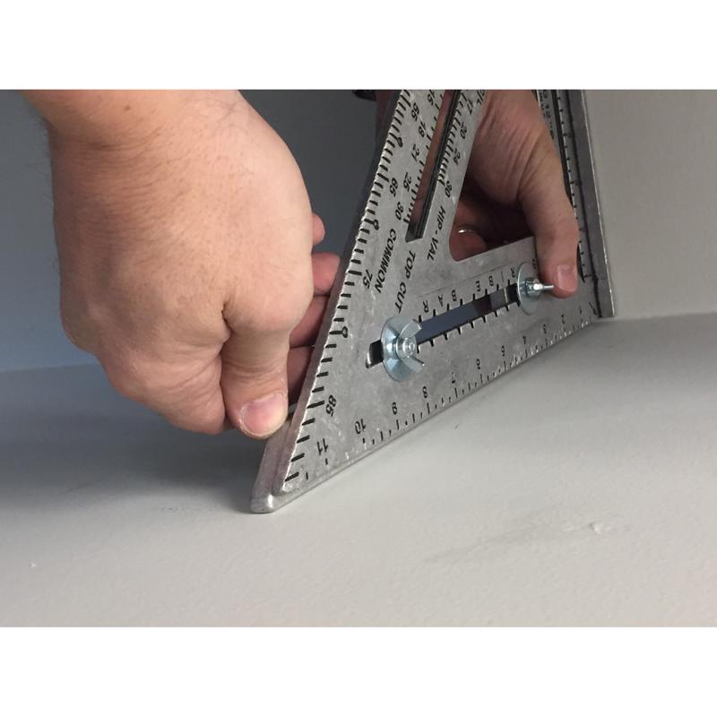 Swanson 12 in. L X 1 in. H Aluminum Big 12 Speed Square