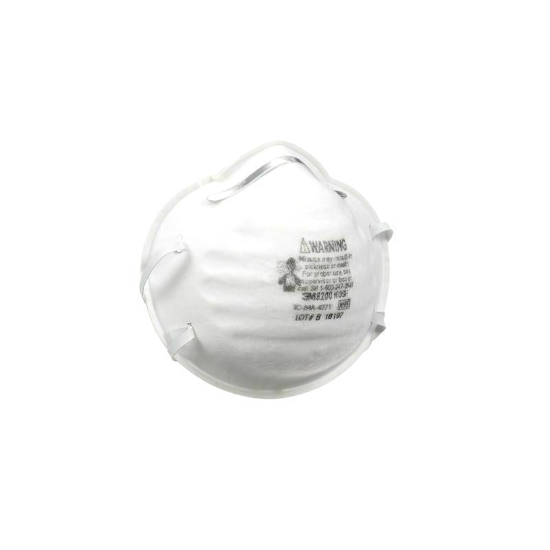 3M N95 Sanding and Fiberglass Respirator White 2 pk
