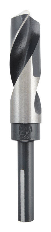 Irwin 15/16 in. X 6 in. L High Speed Steel Drill Bit Straight Shank