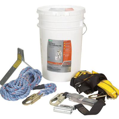 Safety Works Unisex Polyester Fall Protection Kit Assorted
