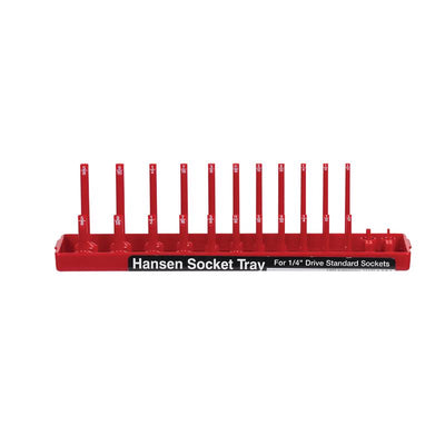Hansen Global 9 in. L X 1/4 in. drive SAE Socket Tray