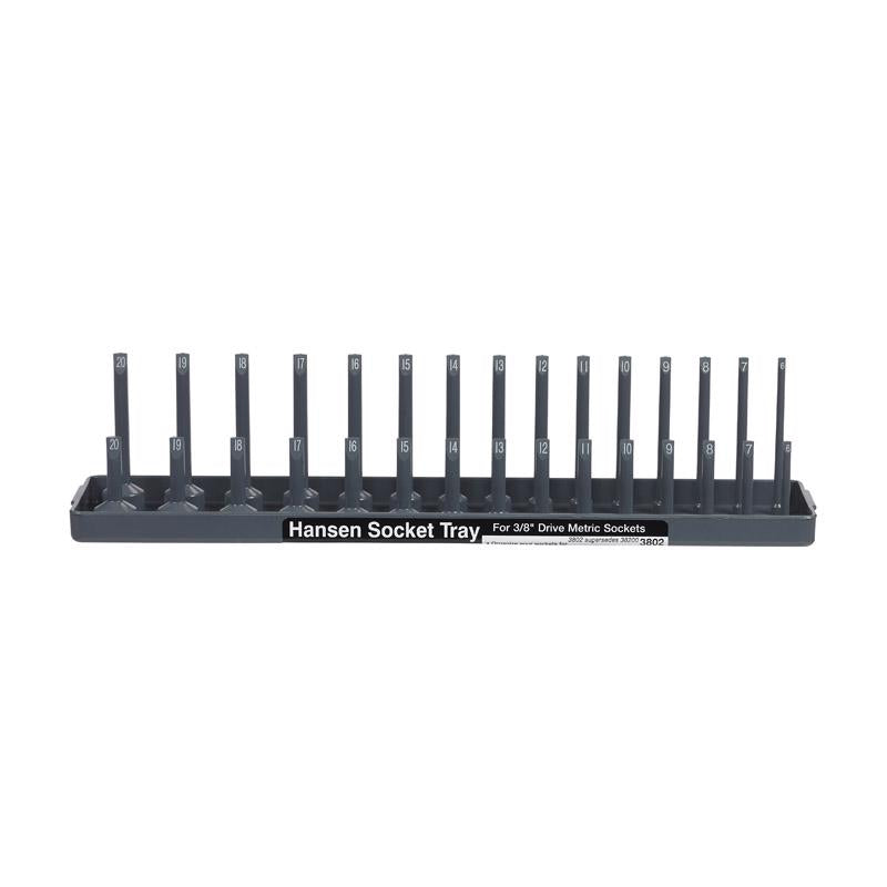 Hansen Global 13.3 in. L X 3/8 in. drive Metric Socket