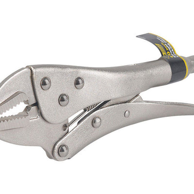Steel Grip 10 in. Steel Straight Jaw Locking Pliers