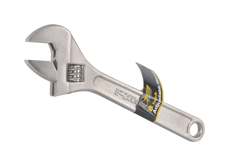 Steel Grip Adjustable Wrench 8 in. L