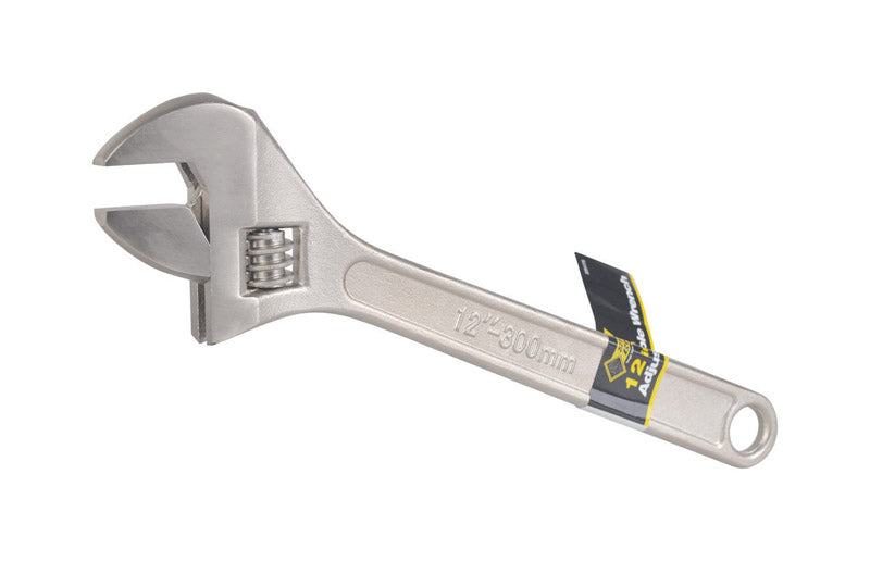 Steel Grip Adjustable Wrench 12 in. L
