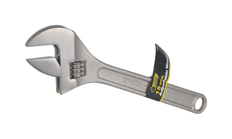 Steel Grip Adjustable Wrench 15 in. L