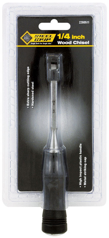 Steel Grip 1/4 in. W X 4 in. L Wood Chisel