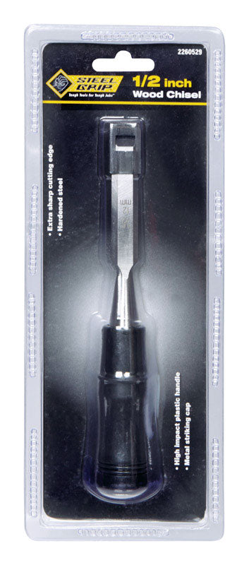 Steel Grip 1/2 in. W X 4 in. L Wood Chisel