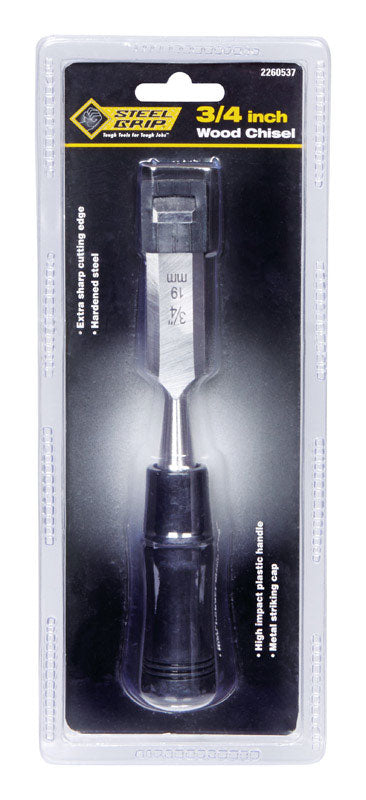 Steel Grip 3/4 in. W X 4 in. L Wood Chisel