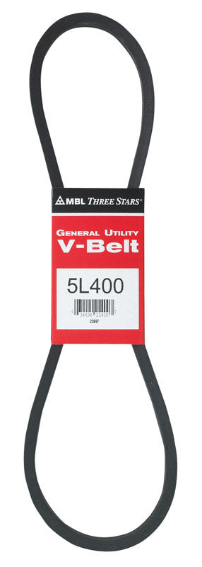 Mitsuboshi FHP General Utility V-Belt 0.63 in. W X 40 in. L For Fractional Horsepower Motors