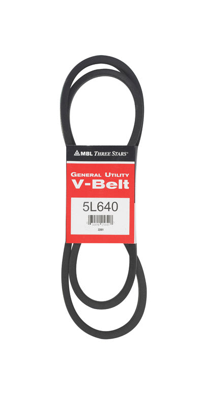 Mitsuboshi FHP General Utility V-Belt 0.63 in. W X 64 in. L For Fractional Horsepower Motors