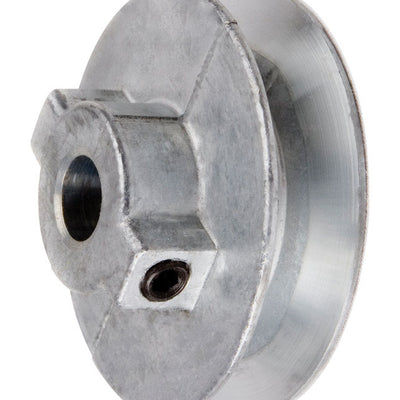 Chicago Die Cast 1-1/2 in. D X 1/2 in. D Zinc Single V-Grooved Pulley