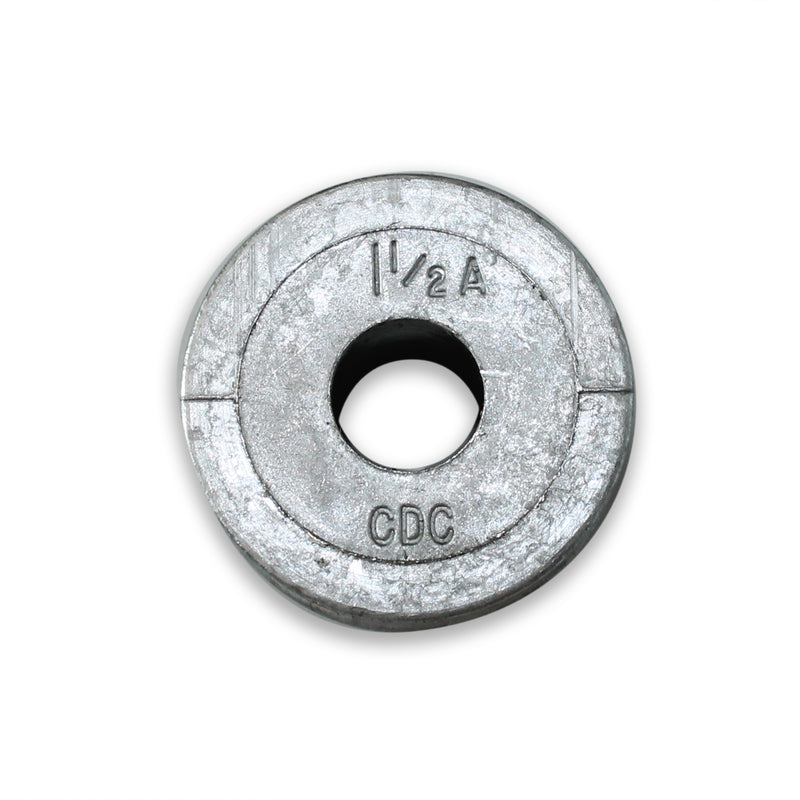 Chicago Die Cast 1-1/2 in. D X 1/2 in. D Zinc Single V-Grooved Pulley