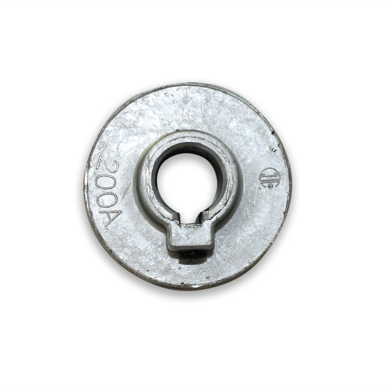 Chicago Die Cast 2 in. D X 3/4 in. D Zinc Single V-Grooved Pulley
