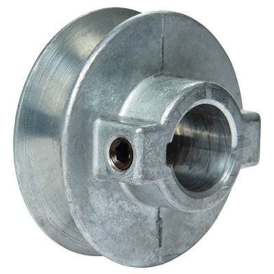 Chicago Die Cast 2-1/4 in. D X 3/4 in. D Zinc Single V-Grooved Pulley
