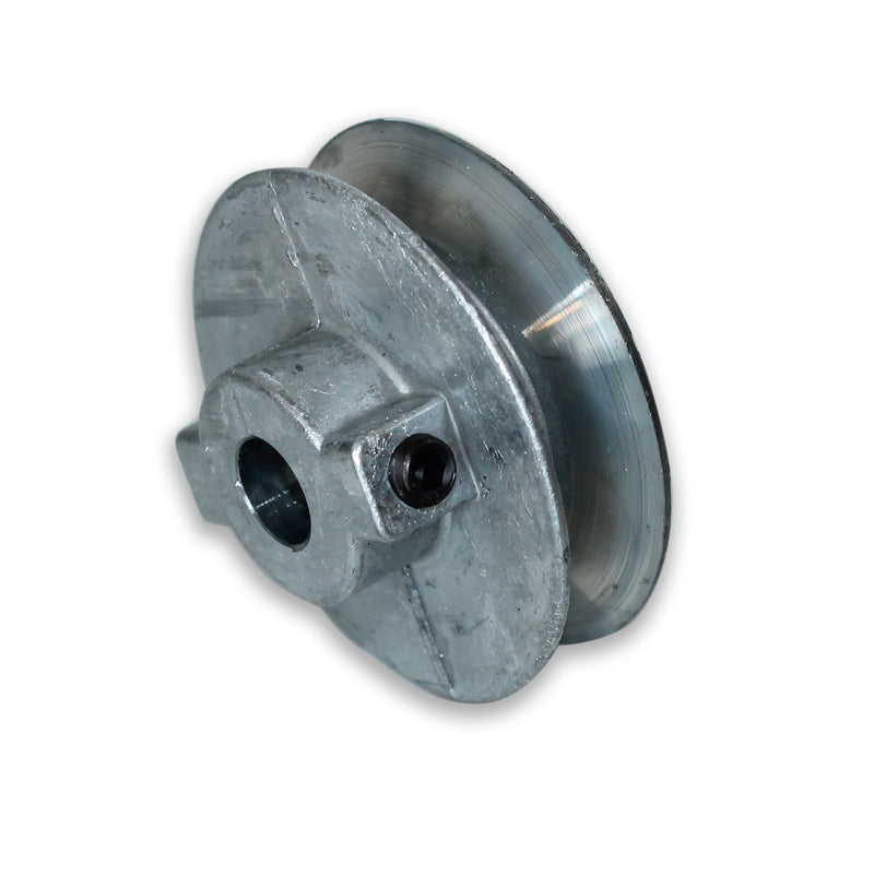 Chicago Die Cast 3-1/2 in. D X 1/2 in. D Zinc Single V-Grooved Pulley