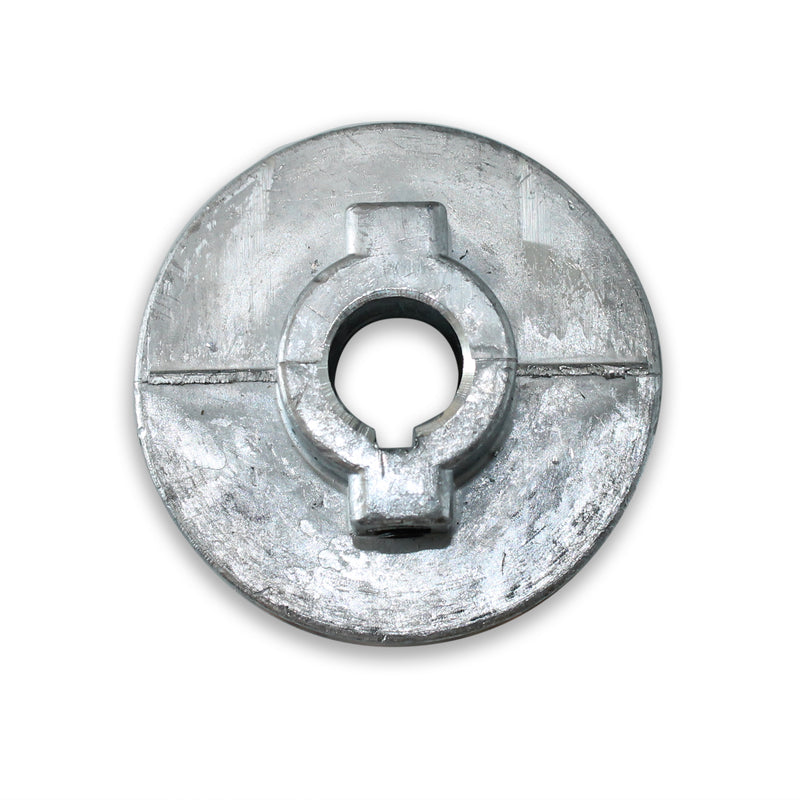 Chicago Die Cast 3-1/2 in. D X 3/4 in. D Zinc Single V-Grooved Pulley