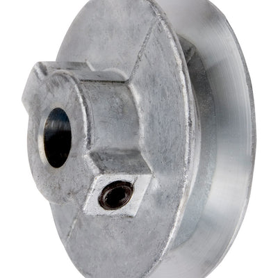 Chicago Die Cast 4 in. D X 3/4 in. D Zinc Single V-Grooved Pulley