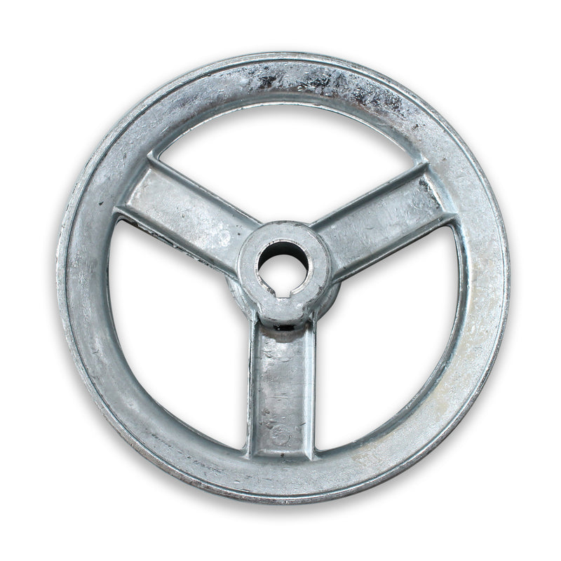 Chicago Die Cast 6 in. D X 3/4 in. D Zinc Single V-Grooved Pulley