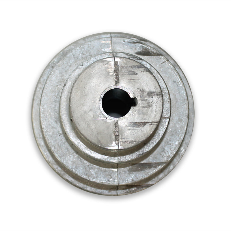 Chicago Die Cast 2 / 2-1/2 / 3-1/2 / 4 in. D X 5/8 in. D Zinc V-Groove 4-Step Pulley