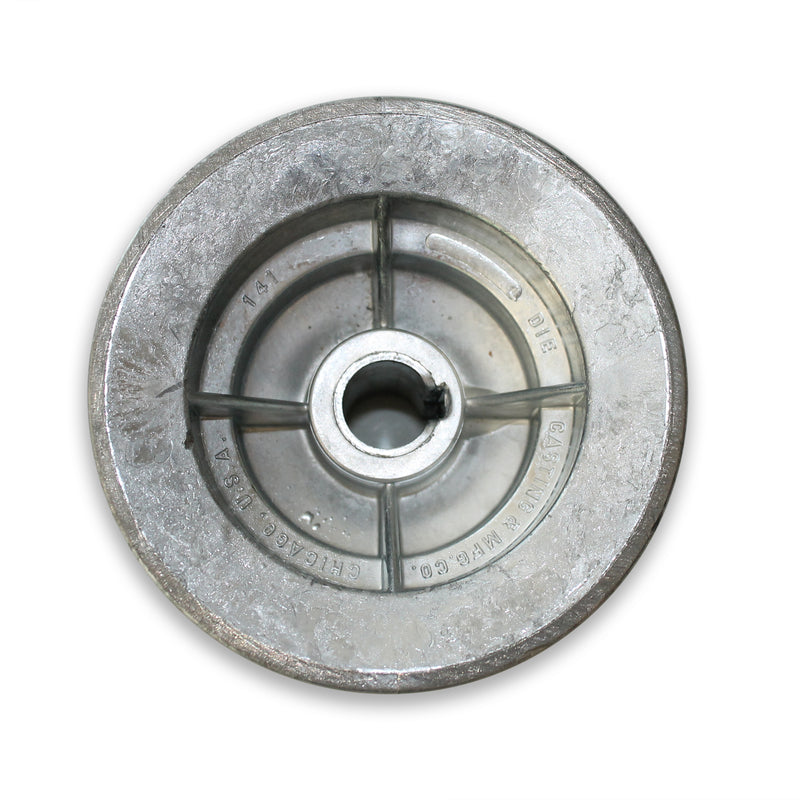 Chicago Die Cast 2 / 2-1/2 / 3-1/2 / 4 in. D X 5/8 in. D Zinc V-Groove 4-Step Pulley