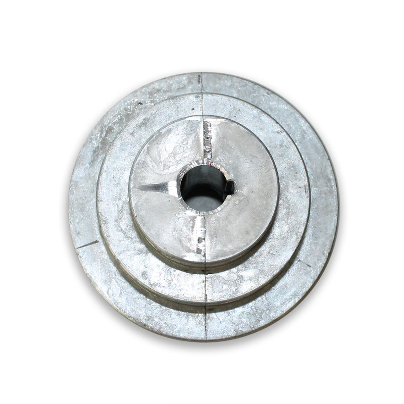 Chicago Die Cast 2 / 3 / 4 in. D X 5/8 in. D Zinc V-Groove 3-Step Pulley