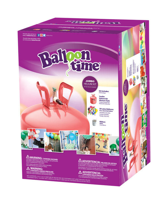 Balloon Time Jumbo Helium Tank Kit