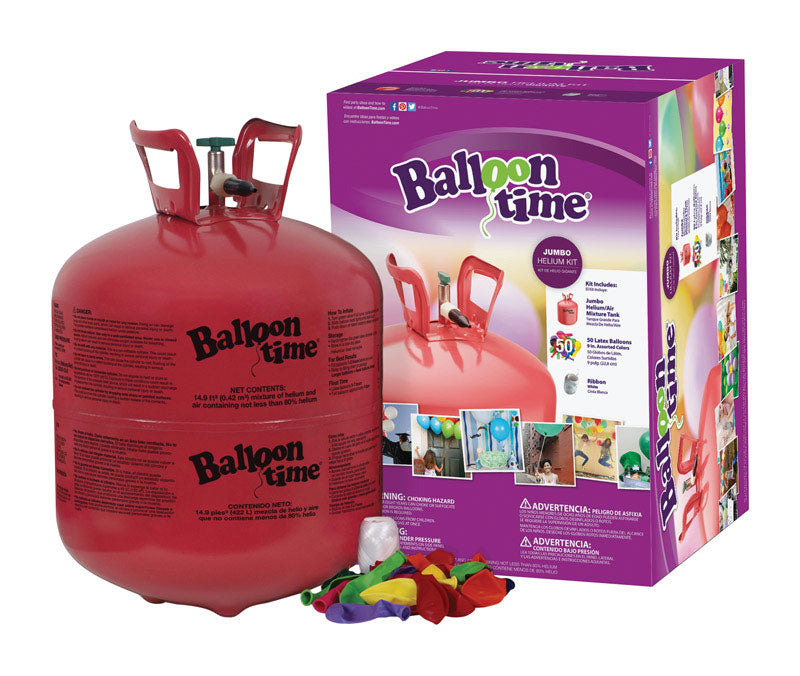 Balloon Time Jumbo Helium Tank Kit