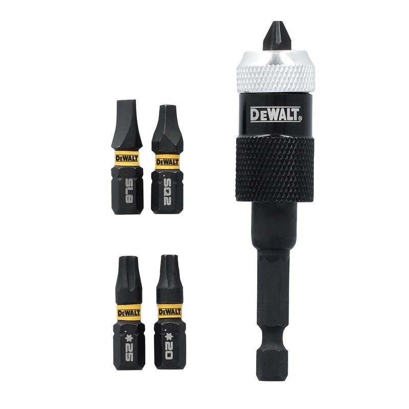 DeWalt Rapid Load 2 in. L Screwdriving Set Heat-Treated Steel 6 pc