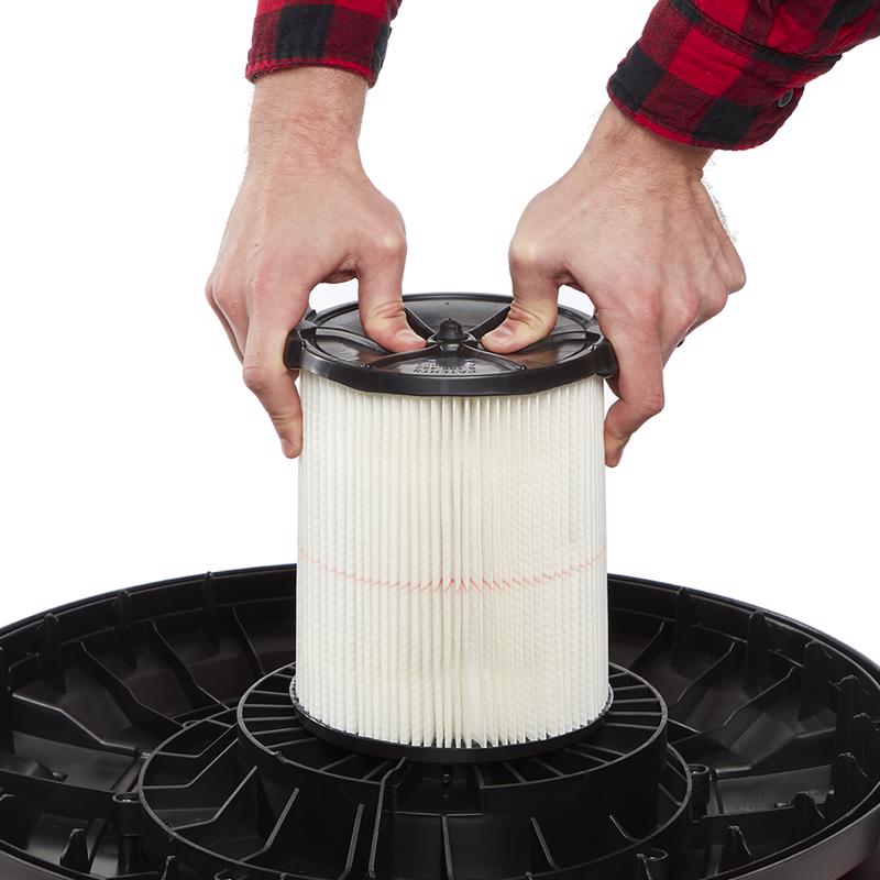 Craftsman 6.75 in. D General Purpose Wet/Dry Vac Cartridge Filter 5-20 gal