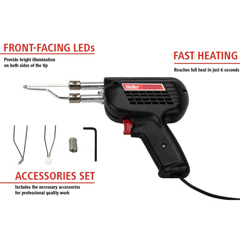 Weller Corded Soldering Gun Kit 260 W