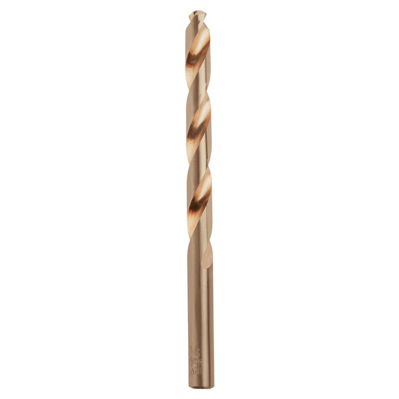 Irwin 5/16 in. X 4-1/2 in. L Cobalt Alloy Steel Drill Bit Straight Shank
