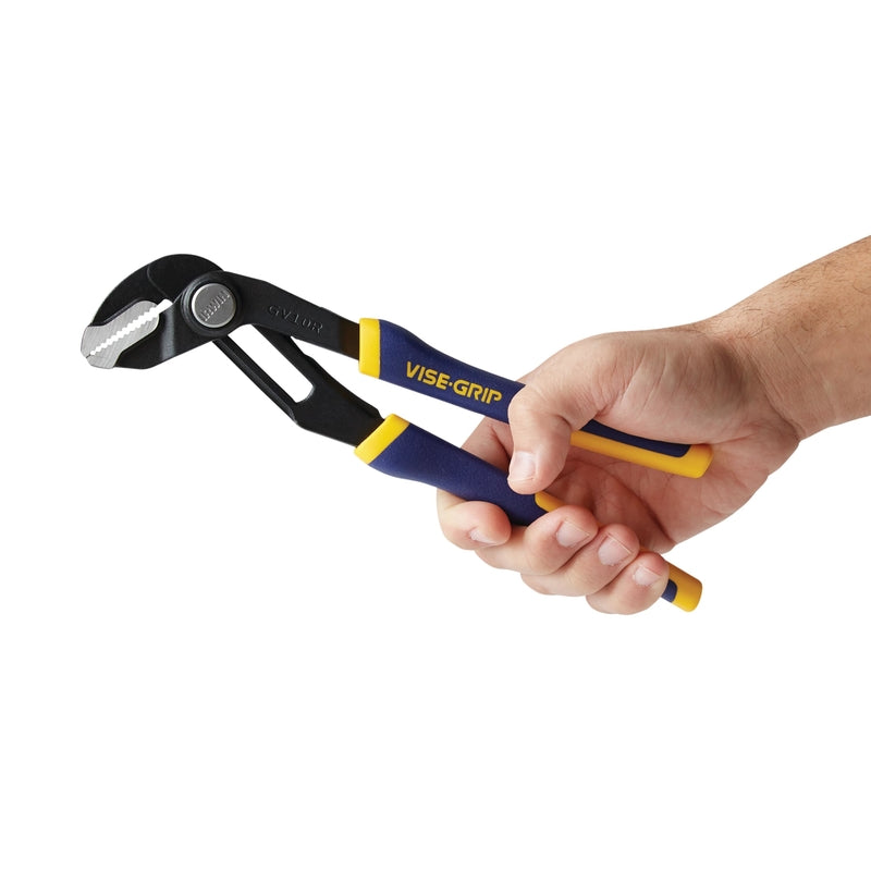 Irwin Vise-Grip 10 in. Nickel Chrome Steel Straight Jaw Tongue and Groove Pliers