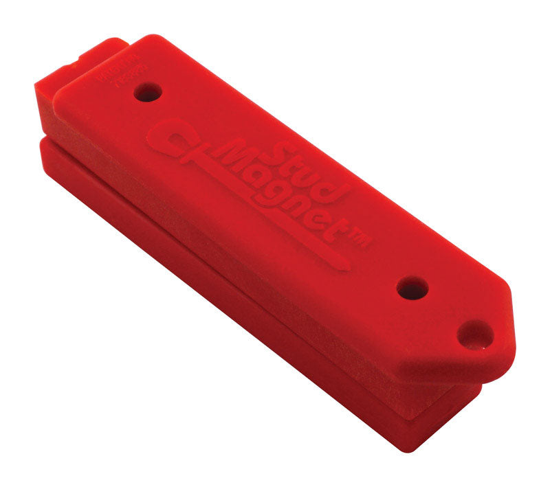 Magnet Source Stud Magnet 07612 4 in. L X 1 in. W Magnetic Stud Finder 1 in.