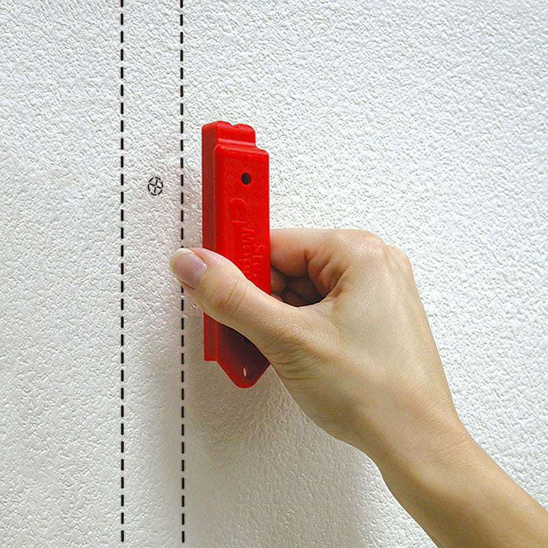 Magnet Source Stud Magnet 07612 4 in. L X 1 in. W Magnetic Stud Finder 1 in.