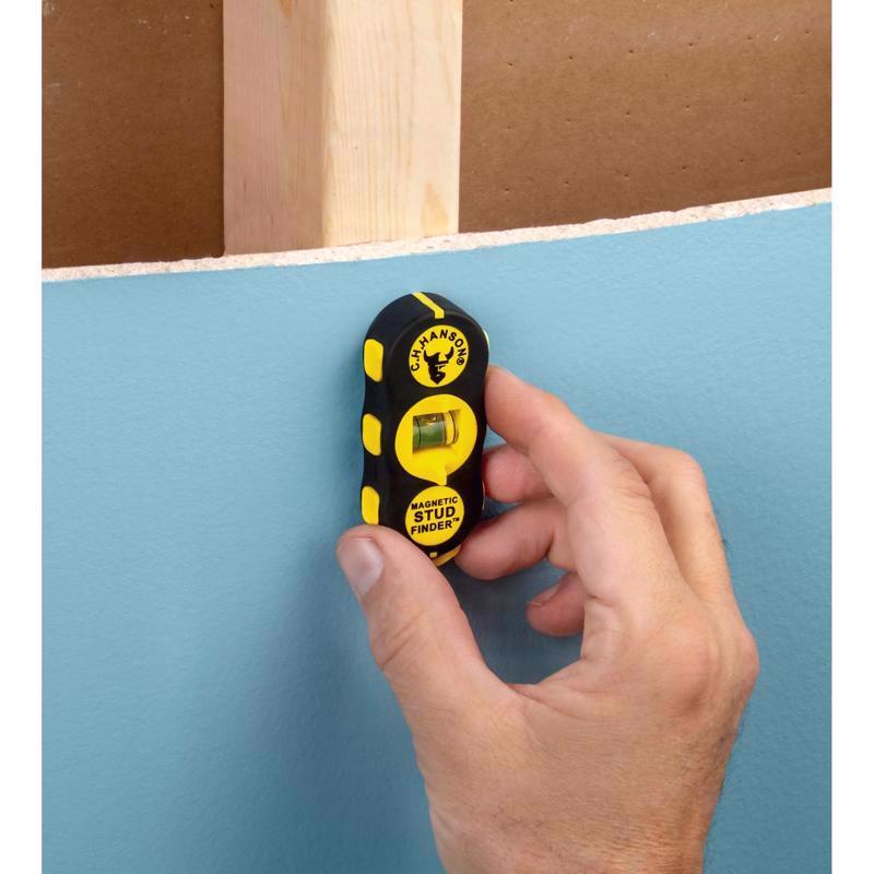 C.H. Hanson 03040 4.625 in. L X 1.5 in. W Magnetic Stud Finder 2 in.
