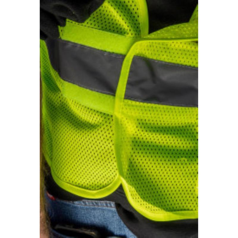 C.H. Hanson ANSI CI II Reflective Safety Vest Green One Size Fits All
